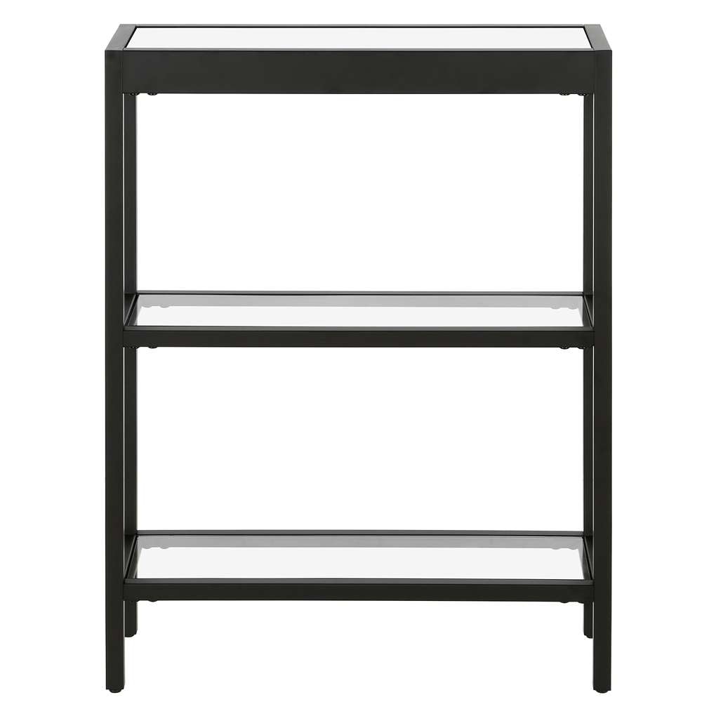 Hudson & Canal - Alexis 22in Wide Rectangular Console Table in Blackened Bronze - AT1168 veiw 3