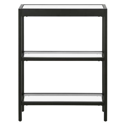 Hudson & Canal - Alexis 22in Wide Rectangular Console Table in Blackened Bronze - AT1168 veiw 3