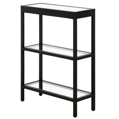 Hudson & Canal - Alexis 22in Wide Rectangular Console Table in Blackened Bronze - AT1168 veiw 4