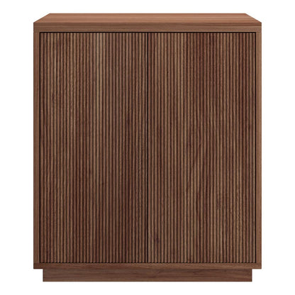 Hudson & Canal - Alston 28in Wide Rectangular Accent Cabinet in Satin Walnut - AC2283 veiw 2