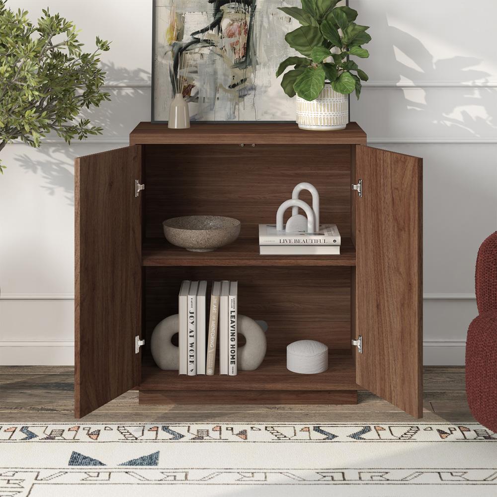 Hudson & Canal - Alston 28in Wide Rectangular Accent Cabinet in Satin Walnut - AC2283 veiw 7