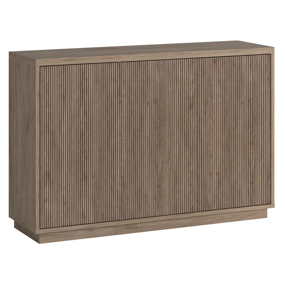 Hudson & Canal - Alston 48in Wide Rectangular Buffet Table in Antiqued Gray Oak - BF2207 veiw 1