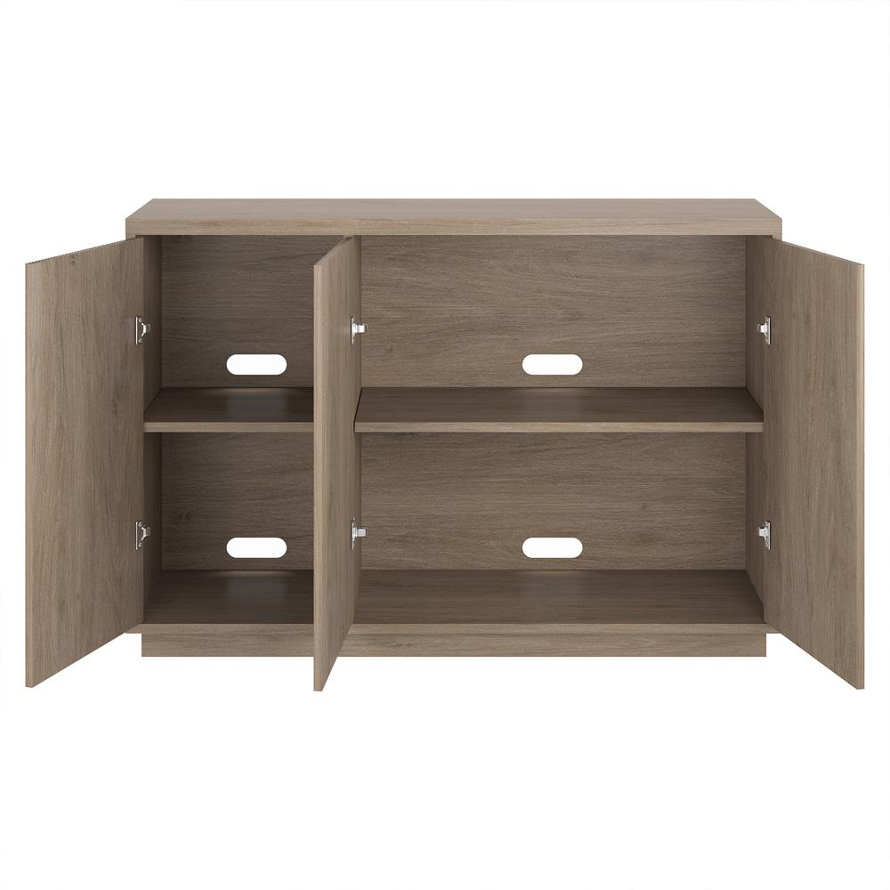 Hudson & Canal - Alston 48in Wide Rectangular Buffet Table in Antiqued Gray Oak - BF2207 veiw 4