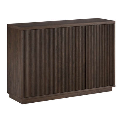 Hudson & Canal - Alston 48in Wide Rectangular Buffet Table in Alder Brown - BF2136 veiw 1