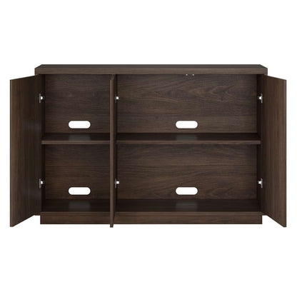 Hudson & Canal - Alston 48in Wide Rectangular Buffet Table in Alder Brown - BF2136 veiw 4