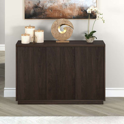 Hudson & Canal - Alston 48in Wide Rectangular Buffet Table in Alder Brown - BF2136 veiw 6