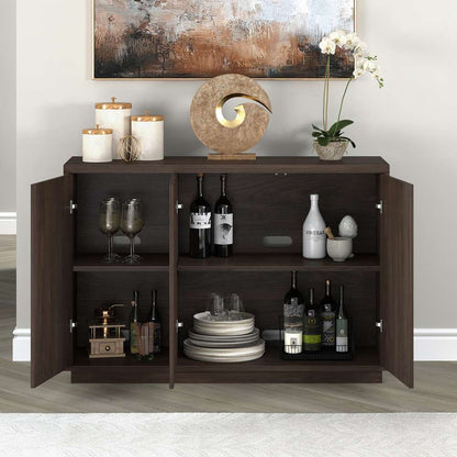Hudson & Canal - Alston 48in Wide Rectangular Buffet Table in Alder Brown - BF2136 veiw 7