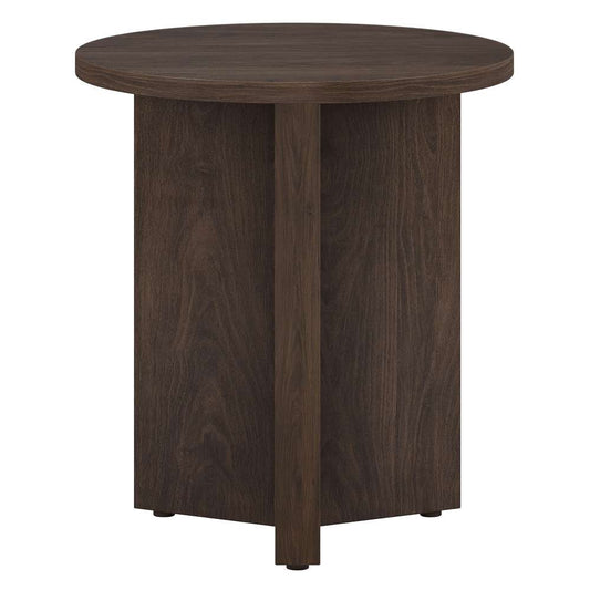 Hudson & Canal - Anders 20in Wide Round Side Table in Alder Brown - ST2107 veiw 2