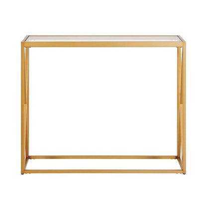 Hudson & Canal - Arlo 36in Wide Rectangular Console Table in Brass - AT0431 veiw 3