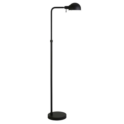 Hudson & Canal - Arundel 66in Tall Integrated LED Floor Lamp with Metal Shade in Blackened Bronze - FL1580 veiw 1