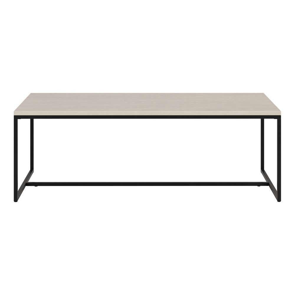 Hudson & Canal - Boone 47in Wide Rectangular Coffee Table in Alder White - CT2100 veiw 2
