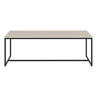 Hudson & Canal - Boone 47in Wide Rectangular Coffee Table in Alder White - CT2100 veiw 2