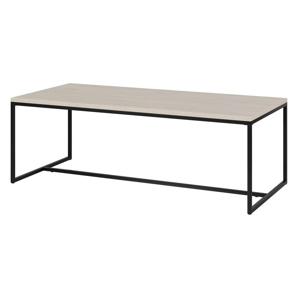 Hudson & Canal - Boone 47in Wide Rectangular Coffee Table in Alder White - CT2100 veiw 3