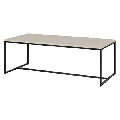 Hudson & Canal - Boone 47in Wide Rectangular Coffee Table in Alder White - CT2100 veiw 3