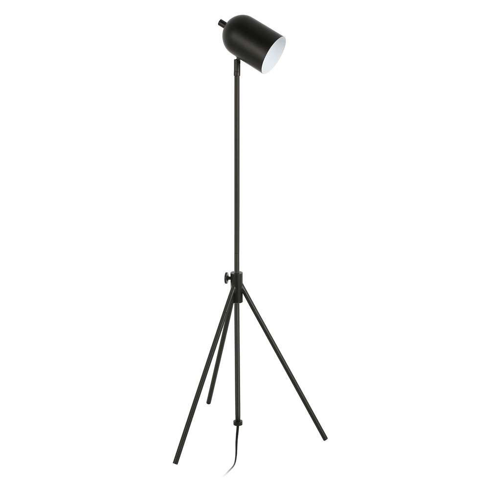 Hudson & Canal - Bruno Tripod Floor Lamp with Metal Shade in Blackened Bronze/Blackened Bronze - FL0745 veiw 3