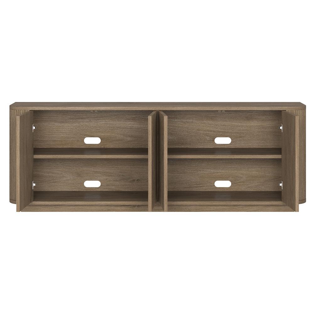 Hudson & Canal - Canton Rectangular TV Stand for TVs up to 75in in Antiqued Gray Oak - TV2274 veiw 4