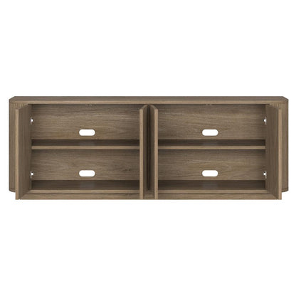 Hudson & Canal - Canton Rectangular TV Stand for TVs up to 75in in Antiqued Gray Oak - TV2274 veiw 4
