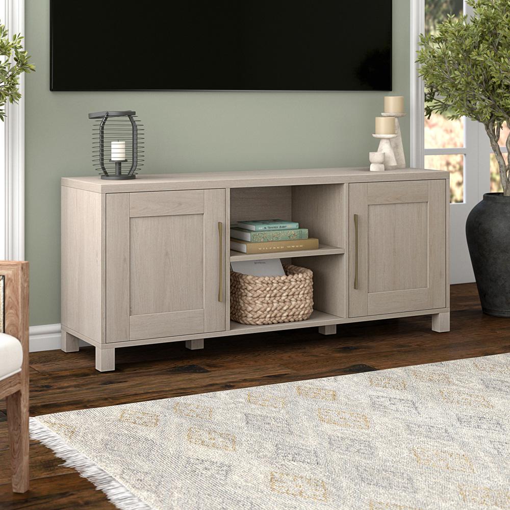 Hudson & Canal - Chabot Rectangular TV Stand for TVs up to 65in in Alder White - TV2284 veiw 6