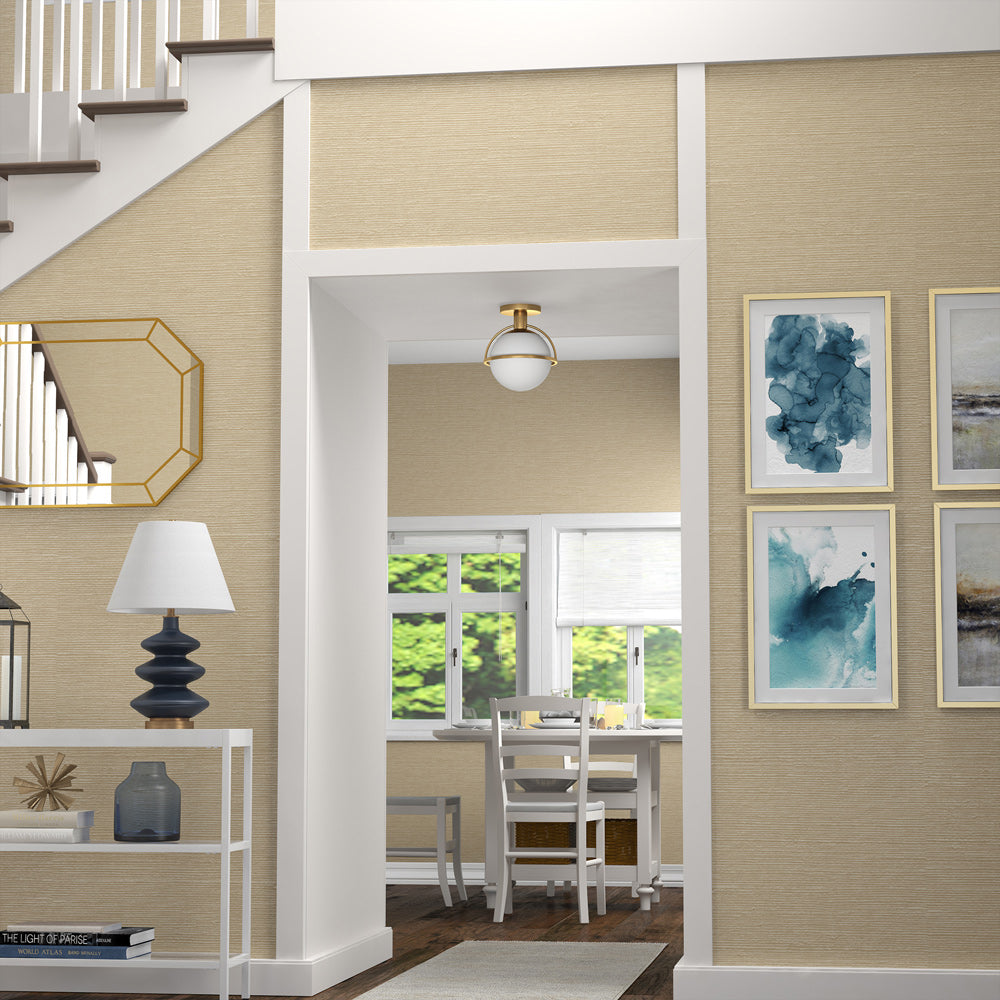 Hudson & Canal - Cieonna 9.25in Wide Semi Flush Mount with Glass Shade in Antique Brass/White - SF1775