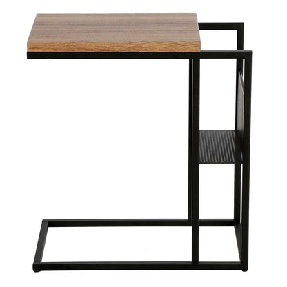 Hudson & Canal - Clyde 20 Wide Rectangular Side Table in Blackened Bronze - ST0564 veiw 3