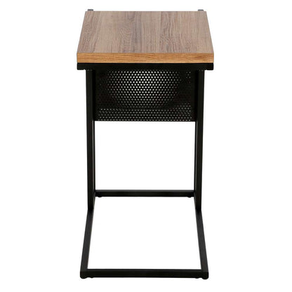 Hudson & Canal - Clyde 20 Wide Rectangular Side Table in Blackened Bronze - ST0564 veiw 4
