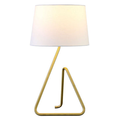 Hudson & Canal - Cora 22in Metal Table Lamp with Fabric Shade in Brushed Brass - TL1731 veiw 3
