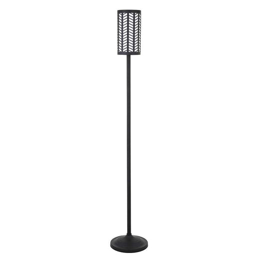 Hudson & Canal - Delia 63.5in Tall Floor Lamp with Metal Shade in Blackened Bronze/Blackened Bronze - FL0578 veiw 1