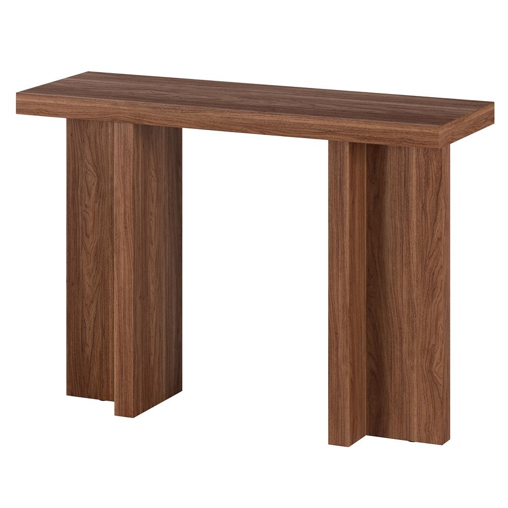 Hudson & Canal - Dimitra 42in Wide Rectangular Console Table in Satin Walnut - AT2332 veiw 3