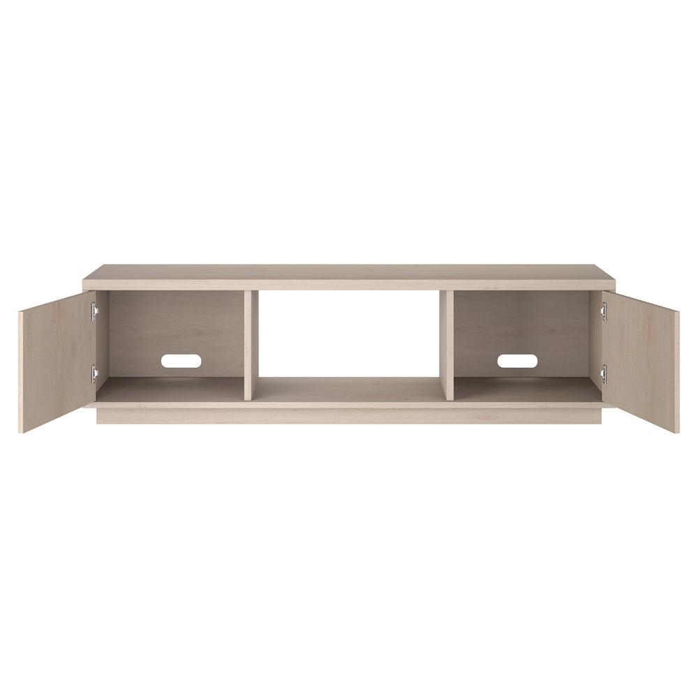 Hudson & Canal - Dorian Rectangular TV Stand for TVs up to 65in in Alder White - TV2306