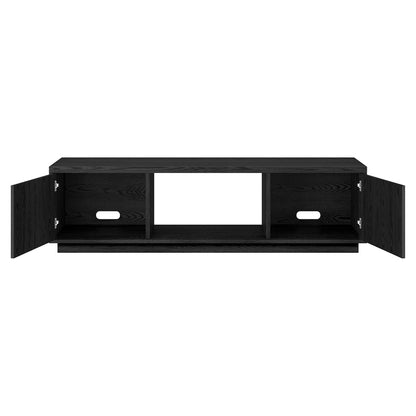 Hudson & Canal - Dorian Rectangular TV Stand for TVs up to 65in in Black Grain - TV2305