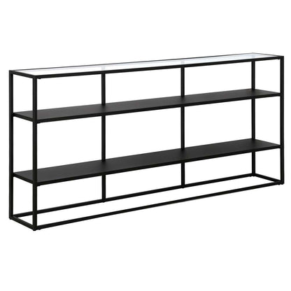 Hudson & Canal - Fallon 64 Wide Rectangular Console Table in Blackened Bronze - AT1351 veiw 1