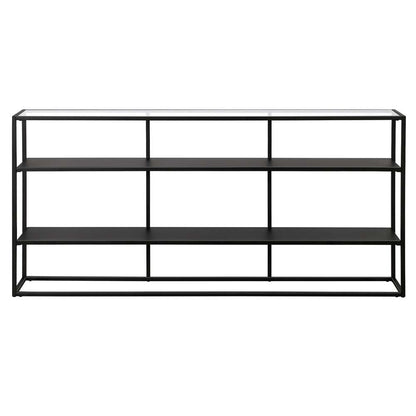 Hudson & Canal - Fallon 64 Wide Rectangular Console Table in Blackened Bronze - AT1351 veiw 3