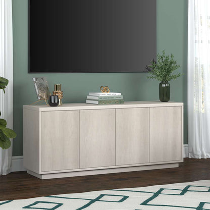 Hudson & Canal - Hanson Rectangular TV Stand for TVs up to 65in in Alder White - TV2101 veiw 6