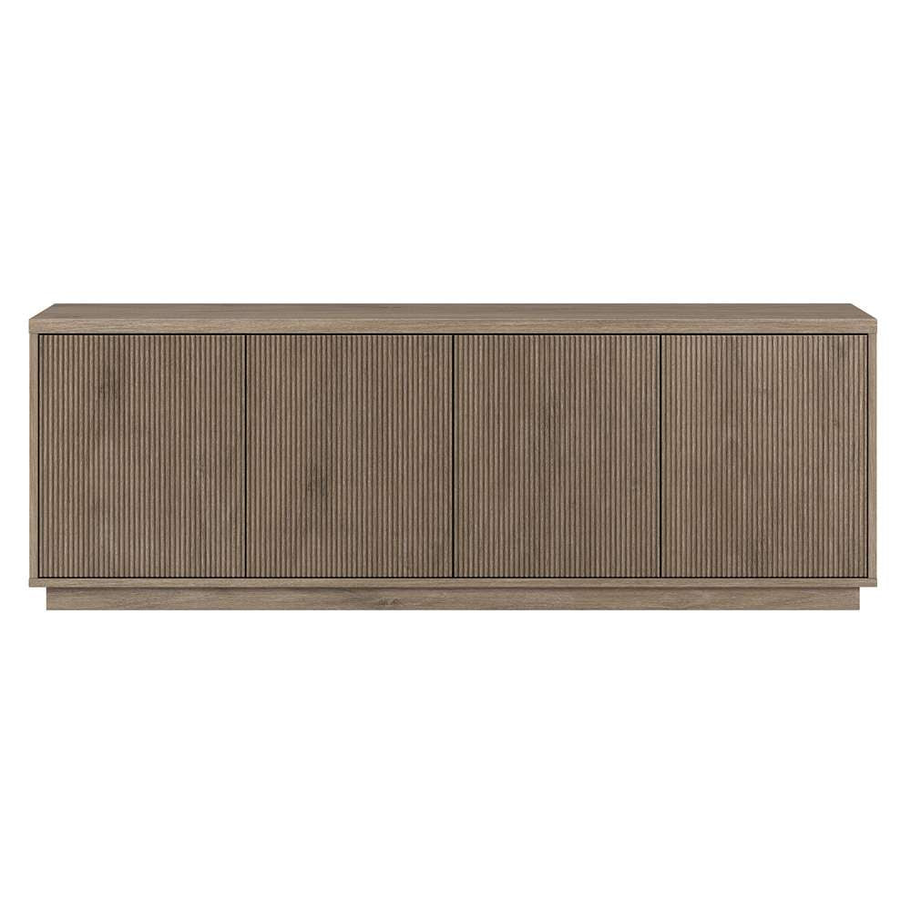 Hudson & Canal - Hanson Rectangular TV Stand for TVs up to 75in in Antiqued Gray Oak - TV2045 veiw 2