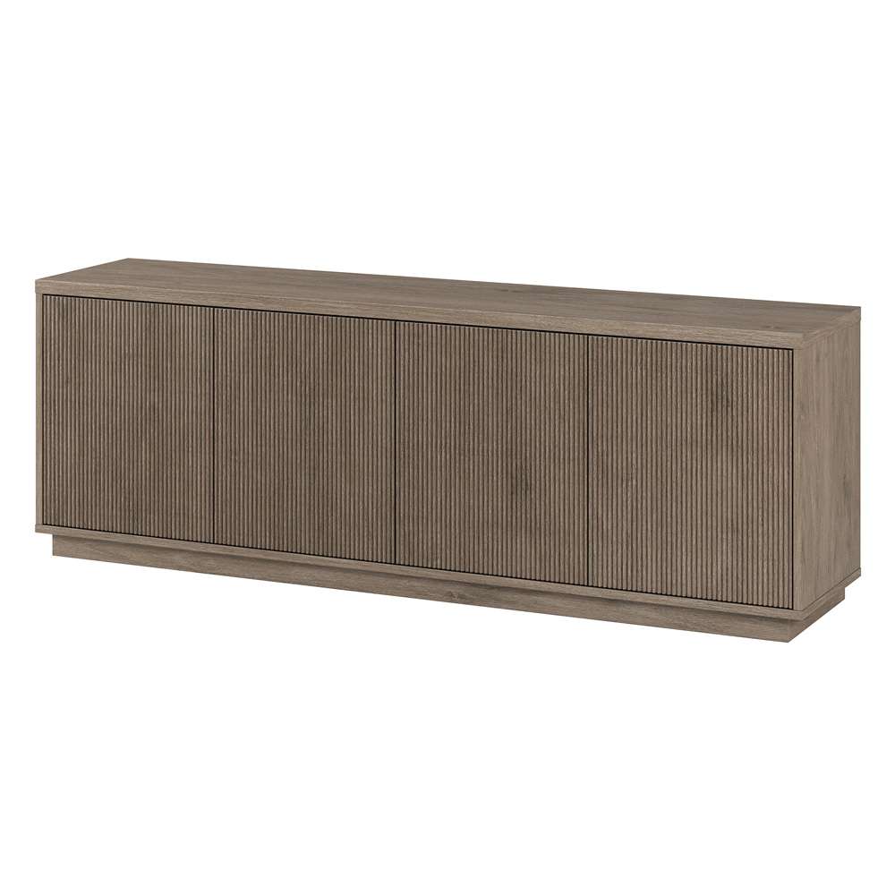 Hudson & Canal - Hanson Rectangular TV Stand for TVs up to 75in in Antiqued Gray Oak - TV2045 veiw 3
