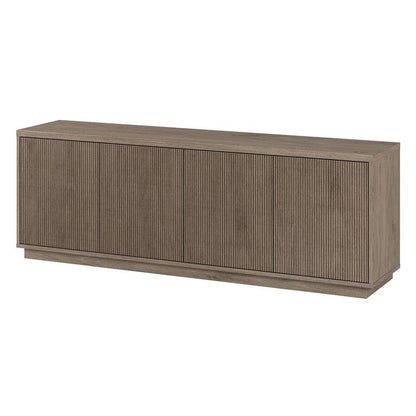 Hudson & Canal - Hanson Rectangular TV Stand for TVs up to 75in in Antiqued Gray Oak - TV2045 veiw 3