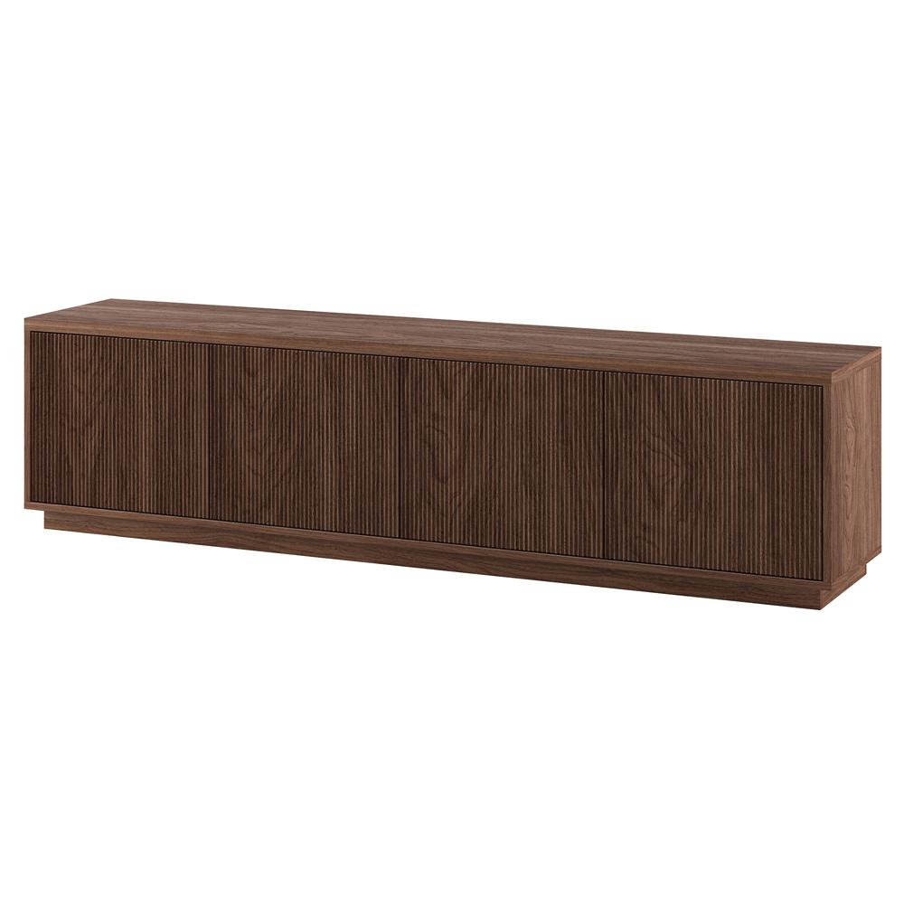 Hudson & Canal - Hanson Rectangular TV Stand for TVs up to 85in in Satin Walnut - TV2379 veiw 3