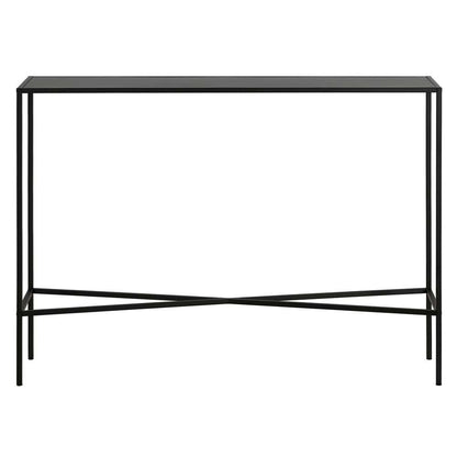 Hudson & Canal - Henley 42in Wide Rectangular Console Table with Metal Top in Blackened Bronze - AT1277 veiw 3