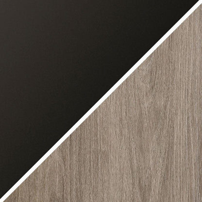 Hudson & Canal - Kira 42in Wide Rectangular Console Table in Blackened Bronze/Antiqued Gray Oak - AT1881 veiw 5