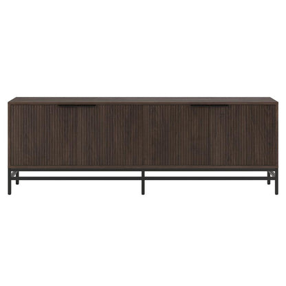 Hudson & Canal - Montello Rectangular TV Stand for TVs up to 78in in Alder Brown - TV2280 veiw 2