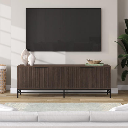 Hudson & Canal - Montello Rectangular TV Stand for TVs up to 78in in Alder Brown - TV2280 veiw 5