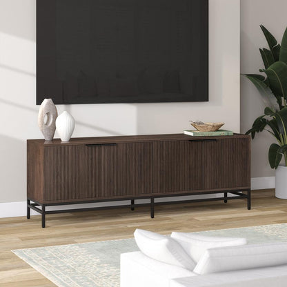 Hudson & Canal - Montello Rectangular TV Stand for TVs up to 78in in Alder Brown - TV2280 veiw 6