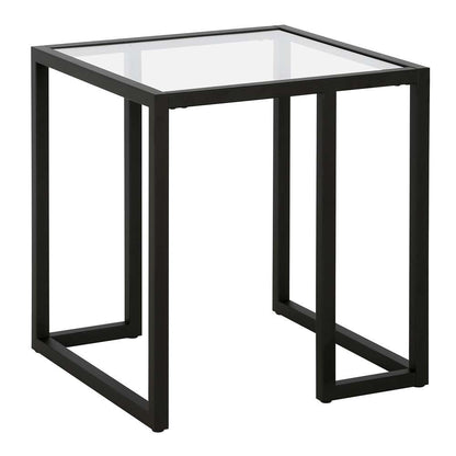 Hudson & Canal - Oscar 20in Wide Square Side Table in Blackened Bronze - ST1322 veiw 1