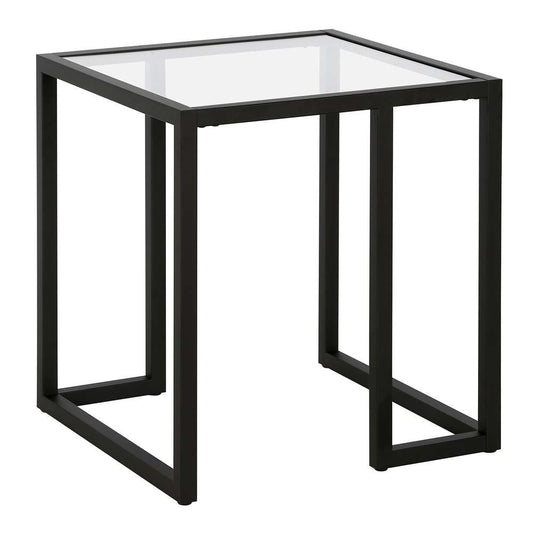 Hudson & Canal - Oscar 20in Wide Square Side Table in Blackened Bronze - ST1322 veiw 1