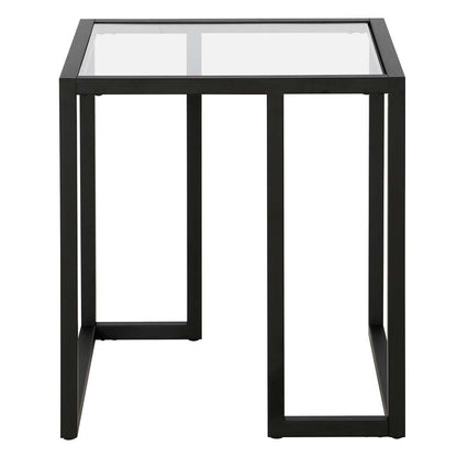 Hudson & Canal - Oscar 20in Wide Square Side Table in Blackened Bronze - ST1322 veiw 3