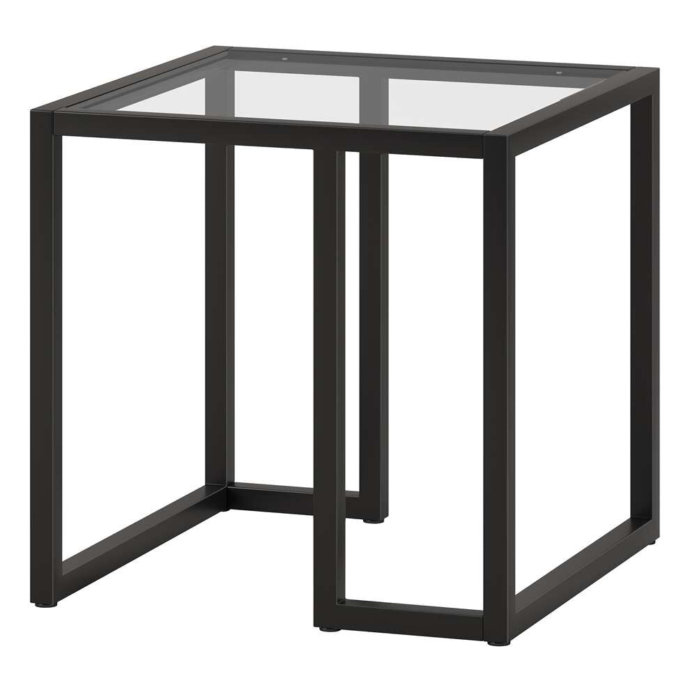 Hudson & Canal - Oscar 20in Wide Square Side Table in Blackened Bronze - ST1322 veiw 4