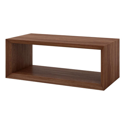 Hudson & Canal - Osmond 48in Wide Rectangular Coffee Table in Satin Walnut - CT2340 veiw 3