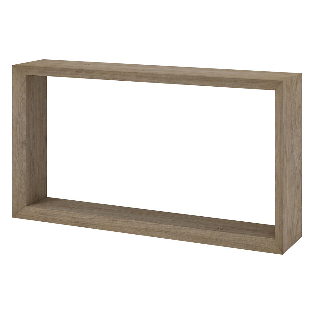 Hudson & Canal - Osmond 55in Wide Rectangular Console Table in Antiqued Gray Oak - AT1945