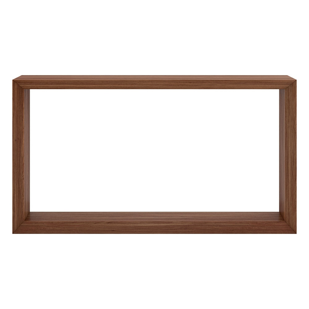Hudson & Canal - Osmond 55in Wide Rectangular Console Table in Satin Walnut - AT2339 veiw 2