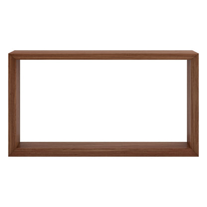 Hudson & Canal - Osmond 55in Wide Rectangular Console Table in Satin Walnut - AT2339 veiw 2